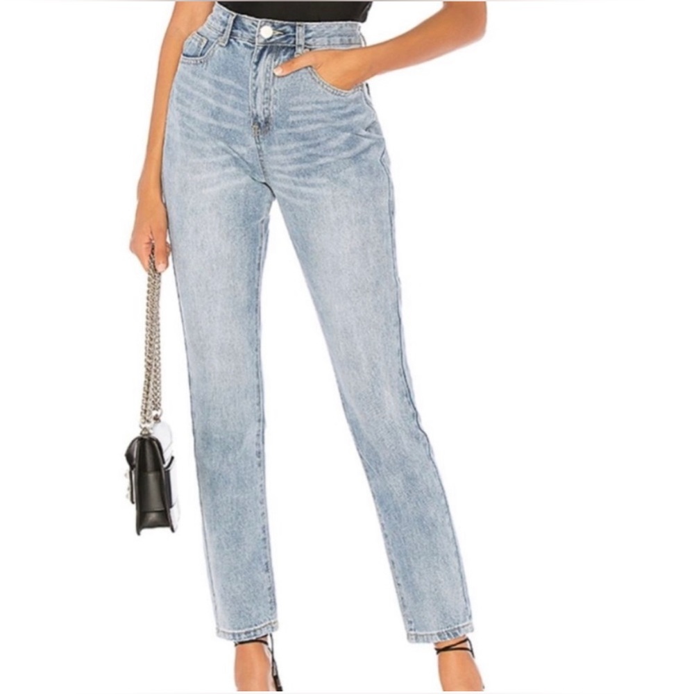 LAURA BOYFRIEND DENIM JEANS IN MID BLUE WASH
by the way.